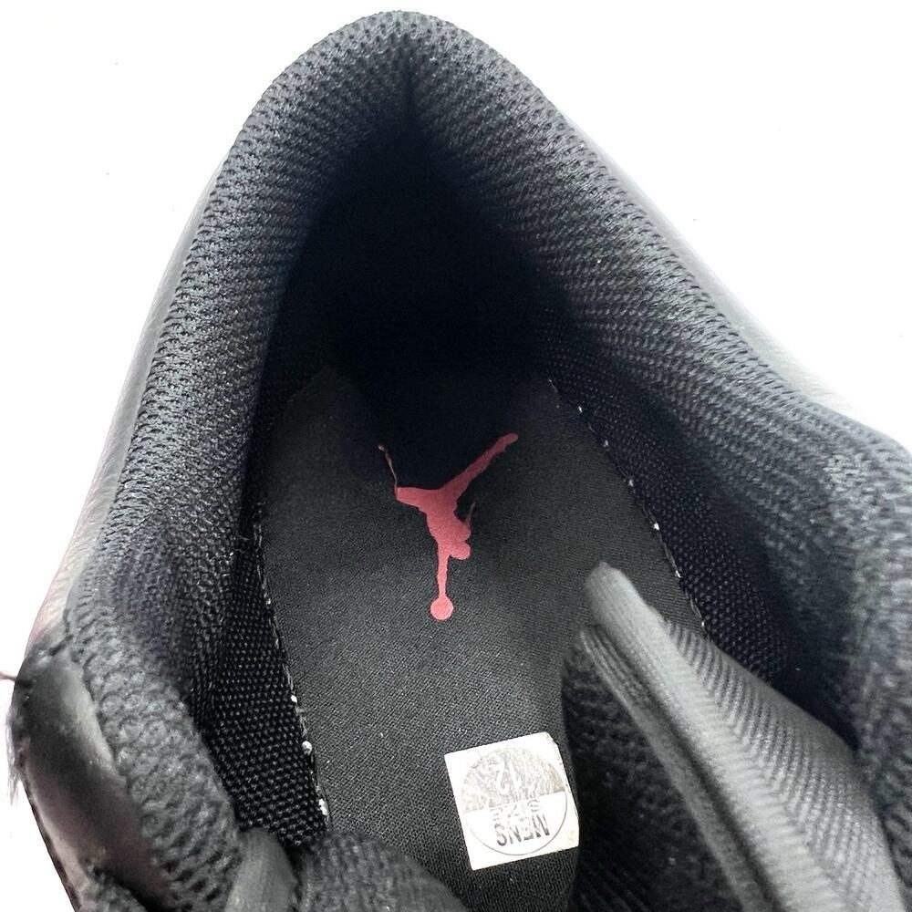 Nike Air Jordan 1 Low Bred Black Red White 553558-067 Mens Size 12 - Picture 8 of 11